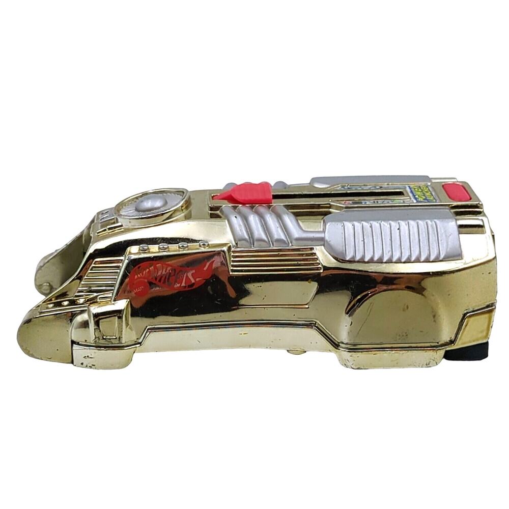 Hot Wheels '67 Camaro Chevy Golden Car White Chevrolet Power Launcher Race